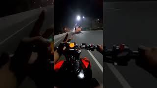 Night Riding on Duke ❤️‍🩹.....#trending #bike #viral #bikelover #ktm #duke #duke200 #duke390 #rider