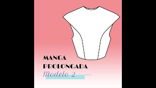 ✨ MANGA PROLONGADA: Modelo II ✨#patternmaking #patronaje