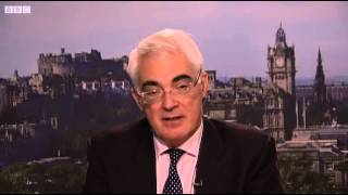 Alistair Darling questioned on more powers in event of a No vote