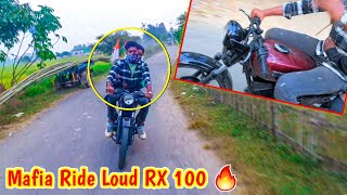 Mafia Ride Loud RX 100 | Mafiya ke sath hua Bike Race | Race RX100 Vs Our Bikes