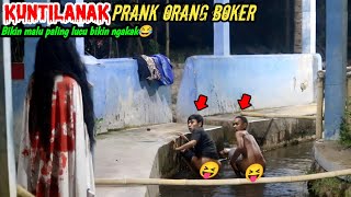 Kuntilanak Tak Ada Akhlak || Lagi Asik Bok€r Malah Kena Prank || Auto Kocar-kacir 🤣🤣