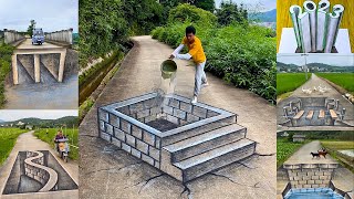 Amazing 3D Art Work Painting On The Road For Prank