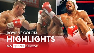 Four low blows & a brawl in the ring! 🤯😳 | Riddick Bowe vs Andrew Golota I | Highlights