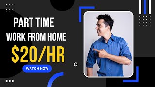 Get Paid $20 Hourly Part-time HR Manager Working From Home | Best Work From Home Jobs