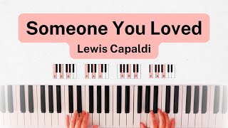 Someone You Loved Lewis Capaldi | Easy Piano Tutorial