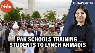 Pakistani schools training students to lynch Ahmadis