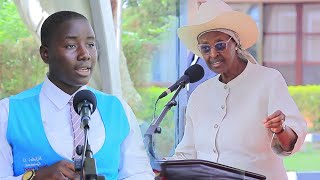 First Lady Janet Museveni sends a strong message to the students of Masaka.