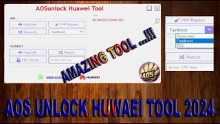 Best AOS Huawei UnlockTool 2024  |  Latest Huawei Repair Special Tools