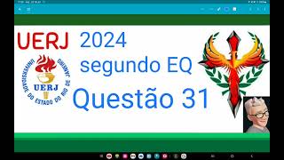 UERJ 2024 2o EQ, questão 31, Progressão harmônica é uma sequência finita ou infinita de números