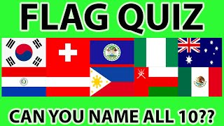 FLAG QUIZ #2 - Can you name the country?