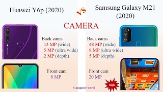 Huawei Y6p (2020) vs Samsung Galaxy M21 (2020)