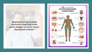 PROGRAM PUASA UNTUK PASIEN RHEMATOID ARTHRITIS & PENYAKIT AUTOIMUN LAINNYA