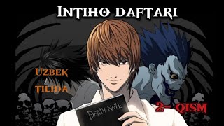 O'lim Kundaligi | Death note uzbek tilida.