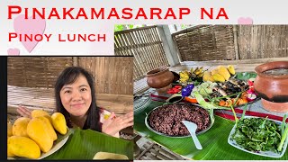 Pinakamasarap na Pinoy lunch sa kubo ni Papa Benz| craving Filipino food