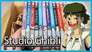 UNBOXING: STUDIO GHIBLI DVD COLLECTION | Animated Movie Collection