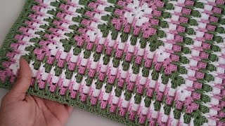 Tam Kare Tığ işi Bebek battaniyesi - The Ultimate Guide to Crafting Beginner Crochet Baby Blanket