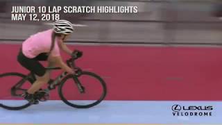 Junior 10 Lap Scratch Race Highlights 5/12/2018