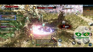 Four Gods M (Official) (Android iOS APK) - MMORPG Gameplay, Azure Dragon Swordsman Lv.1-11