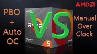 RYZEN 5 3600 PBO vs Manual OverClock