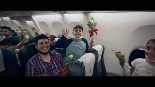 اولى رحلات طيران فلاي بغداد الى دبي Fly Baghdad's First Flight to Dubai