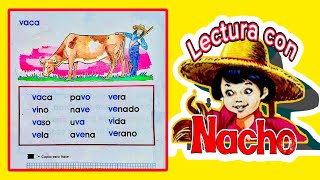 El libro Nacho para aprender a leer fácil y rápido. 🅰️📖📕🅱️