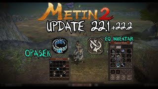 METIN2 UPDATE 22.1 - NOVÉ OPASKY A ROZŠÍŘENÍ INVENTÁŘE!