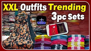 XXL Outfits  Trending 3pc Sets #modernmaharani