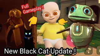 Baby In Yellow New Update The Black Cat Full Gameplay 😎 | Version 1.7.0