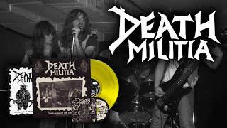 DEATH MILITIA "Onslaught of death - Demo & live 1985" LP+CD