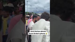 Jack Harlow almost threw Drake’s phone 😭