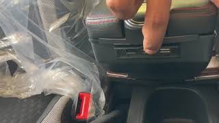 Nissan Magnite Modification Armrest Installation | Nissan Magnite 2021 aftermarket armrest | Magnite