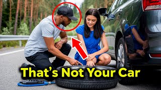 A Black Man Helps White Lady Change Her Tire, In Return She Gives Him…