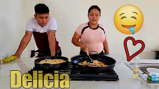 Ala Que Rico! Termino de Preperar La Comida Favorita de Su Amor😍🔥