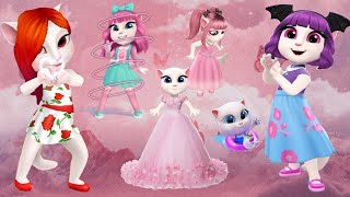 My talking Angela 2 | Agelani rozvi dresses ❄️🌹🎀🌲💦💨 | New editorial Good vs bad 💖💝💤 cosplay