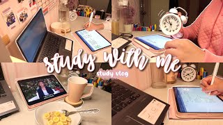 Study with me | study vlog | IELTS Preparation 🌞