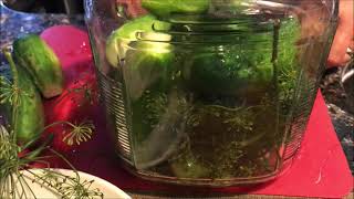 How to make Dill pickles