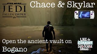 Star Wars Jedi Fallen Order | Open the Ancient vault on Bogano | Asus Rog Ally