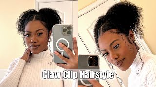 Super Cute Claw Clip Hairstyle!