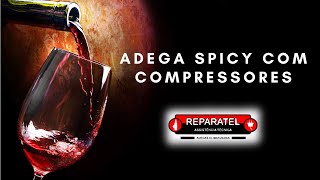 Adega Spicy com Compressores