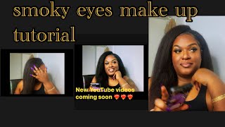 Smoky eye make up tutorial// Full coverage foundation #lashmebeat #makeup