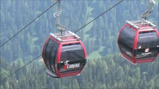 The Ciampinoi Lift in Selva, Italian Dolomites