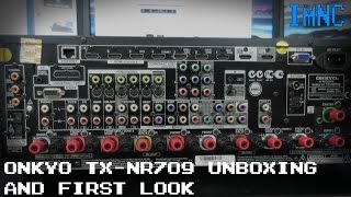 Onkyo TX-NR709 AV Receiver Unboxing & First Look | IMNC