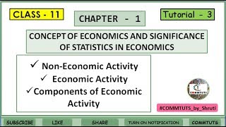 (3) ECONOMIC AND NON-ECONOMIC ACTIVITY { Ch. - 1 }