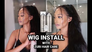 I TRIED DRY SHAMPOO ON MY WIG... | Ft Zuri Hair Care | South African Youtuber