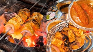 कलेजी पनीर, मलाई चाप, पनीर टिक्का देखो  😱😳 Indian Street Food | Abhishek kashyap