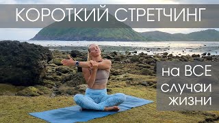 Короткий стретчинг на все случаи жизни - быстрое восстановление