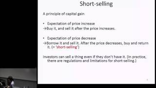 Money and Banking (2016) Week1-a (Statistics and probability topics for portfolio optimisation)