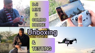 DJI MINI 2 FLY MORE COMBO || Unboxing DJI Drone || JUNAID GHAFOOR VLOGS