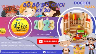 [Đồ chơi sáng tạo] vừa Chơi vừa học cùng bộ đồ chơi kỹ sư gỗ: giúp bé phát triển tư duy sáng tạo