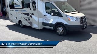 2016 Thor Motor Coach Gemini 23TR Stockton  Sacramento  San Francisco  San Jose  Manteca